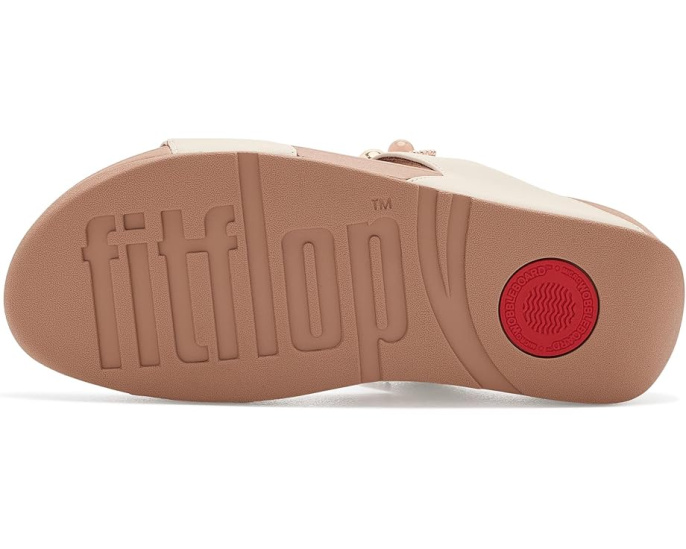 Шлепанцы FitFlop Lulu Beaded Slides с бисером черного цвета
