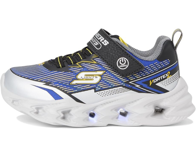 Детские кроссовки SKECHERS KIDS Vortex 2.0 Veltrox со светящейся подошвой