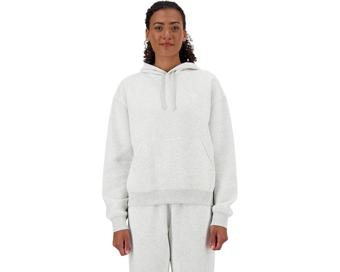 Толстовка New Balance Sport Essentials Fleece с капюшоном и карманами кенгуру