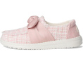 Детские слипоны Hey Dude Kids Wendy Bow Tweed с бантом и текстильным верхом