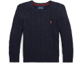 Детский джемпер Polo Ralph Lauren с косами из хлопка