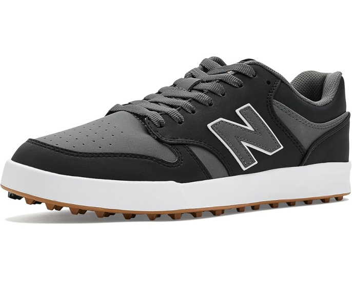 New Balance Golf 480 бесшиповые туфли из премиальной кожи