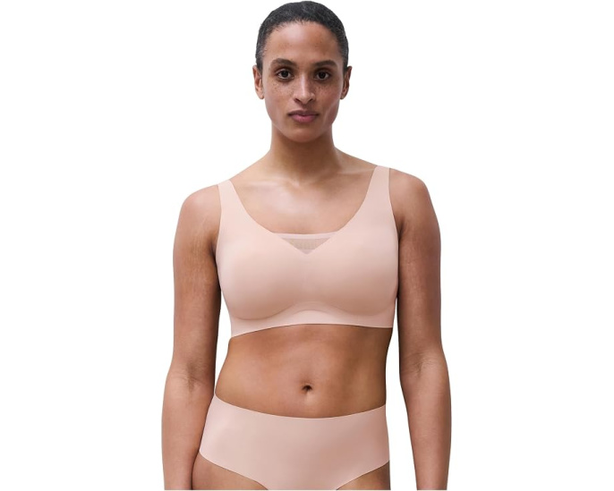 Бюстгальтер Chantelle Defi Wireless Full Bust Support бежевый