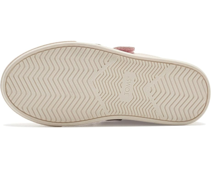 Кроссовки TOMS Cruz Double Strap на липучке розовые для детей