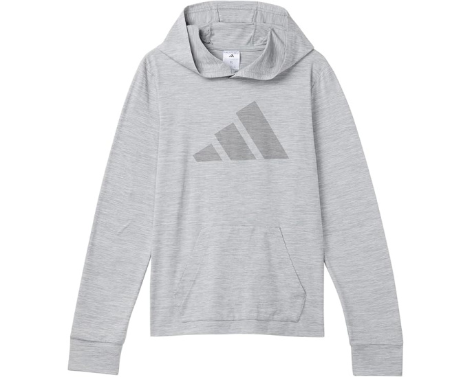 Детский худи на молнии All Sport Poly Hooded Pullover Adidas