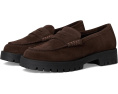 Лоферы Steve Madden Langsten из мягкой замши на устойчивом каблуке
