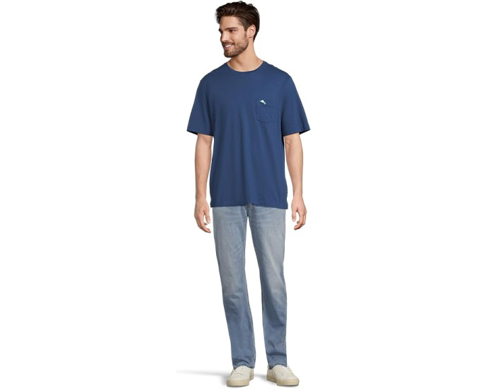 Футболка Tommy Bahama New Bali Skyline T Shirt бирюзового цвета