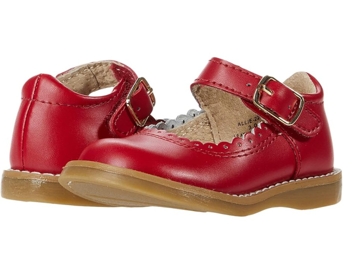 Туфли Mary Jane FootMates Allie для девочек из мягкой кожи
