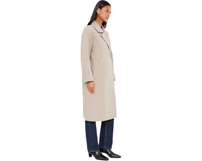 Пальто Eileen Fisher хлопковое стеганое тренч