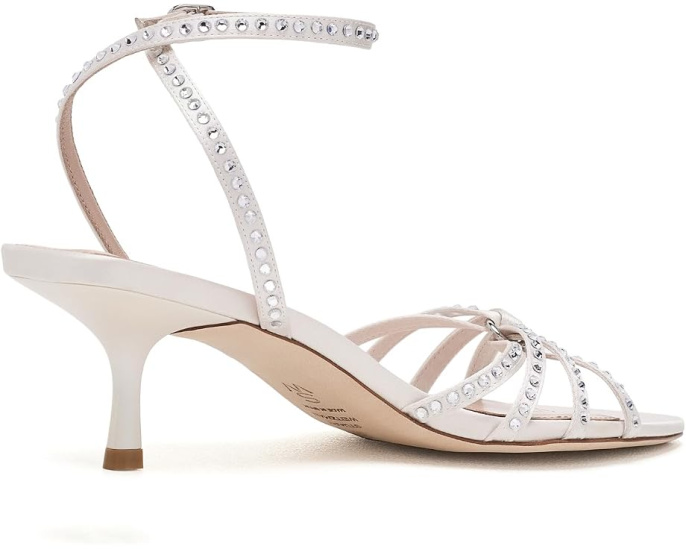 Босоножки Stuart Weitzman Carlyle Sandals 50 с кристаллами