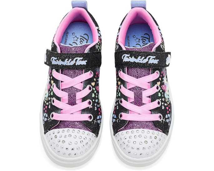 Кроссовки SKECHERS KIDS Twinkle Sparks с галактикой единорогов для детей