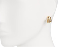 Серьги-кольца Geo Pop Stacked Hoops от Kate Spade New York с геометрическим дизайном