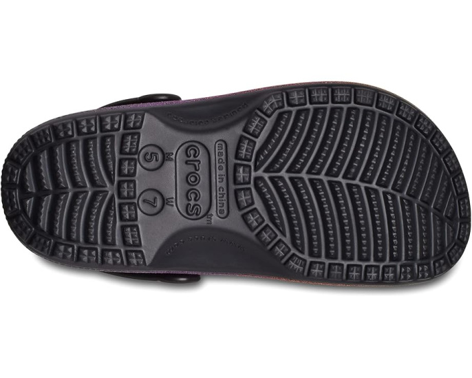 Кроксы Crocs Classic Disney Hocus Pocus с блестками и стразами Jibbitz