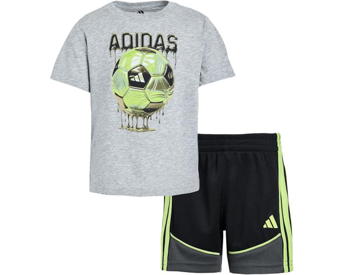 Детский комплект adidas с цветными блоками для малышей
