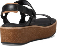 Сандалии Teva Madera Wedge с пробковой платформой и ремешками на липучке