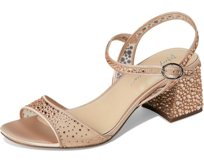 Туфли Otis на устойчивом каблуке со стразами от Blue by Betsey Johnson