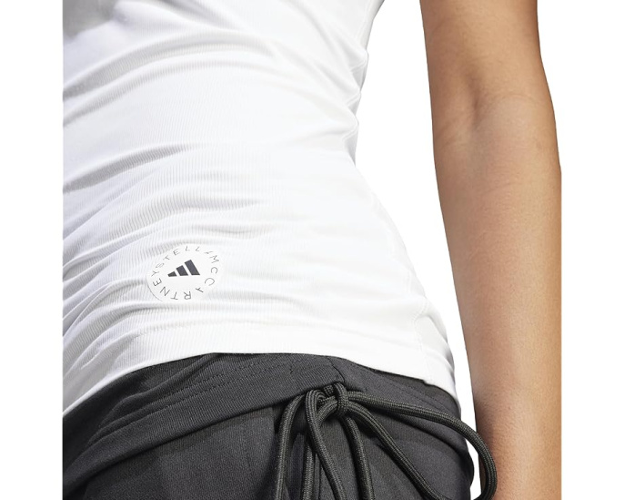 Топ adidas by Stella McCartney Rib Tank из переработанного полиэстера