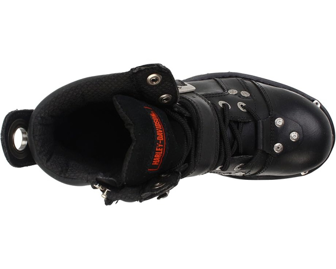 Кожаные ботинки Harley-Davidson Brake Buckle на шнуровке с рантовой конструкцией