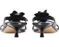 Босоножки MICHAEL Michael Kors Jacie Kitten Sandals на низком каблуке с цветком