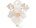 Серьги-клипсы Precious Pansy Cluster с кубическим цирконием