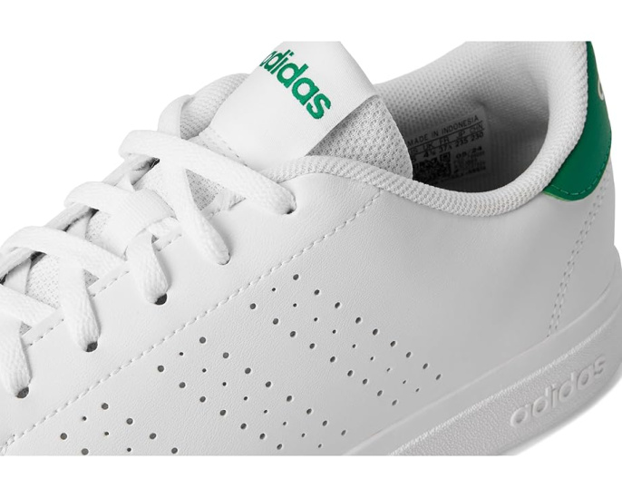 Кроссовки Adidas Advantage Base 2.0 для подростков с перфорированными полосками