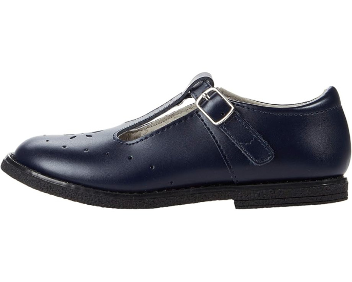 Туфли Mary Jane FootMates BTS Sherry для школы с перфорацией
