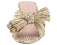 Босоножки-мюли Loeffler Randall Emilia с плиссировкой и узлом