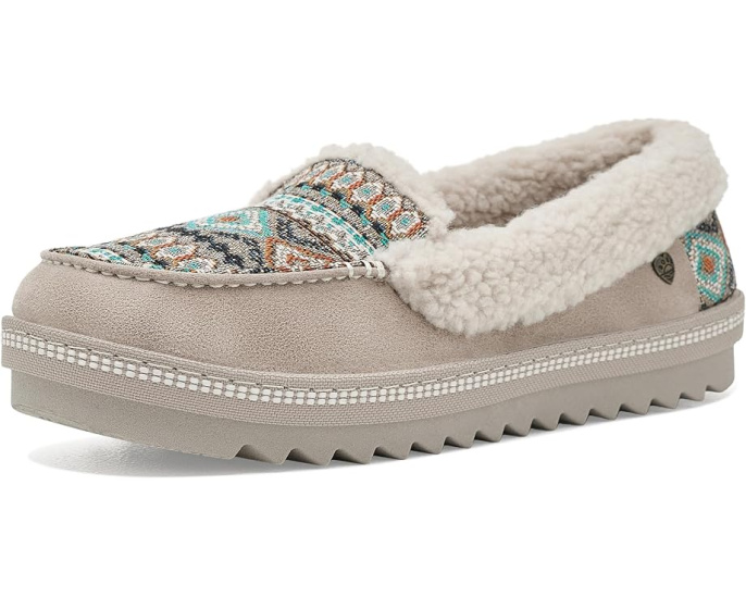 Кроссовки BOBS from SKECHERS Bobs Cozy Kiss с этническим узором