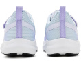 New Balance 625 детские кроссовки на липучках фиолетовые с дышащей сеткой