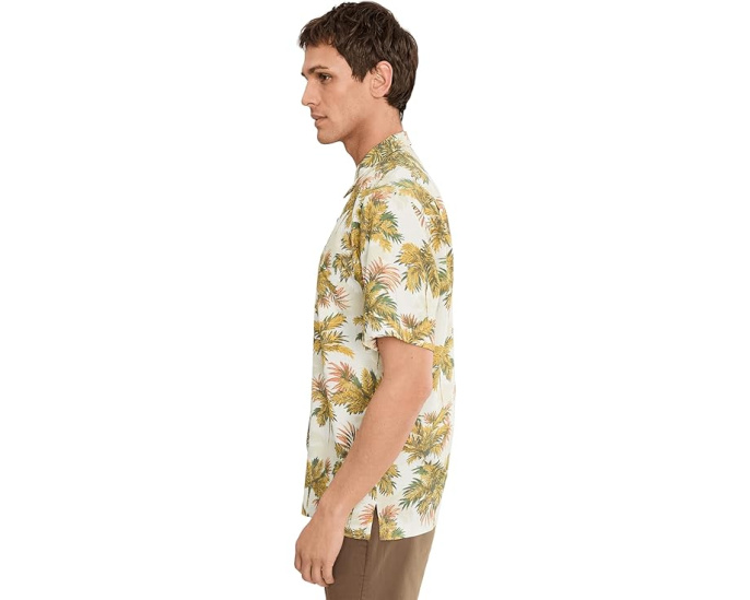 Tommy Bahama Рубашка Coastal Ease Palm Voyage с принтом пальм