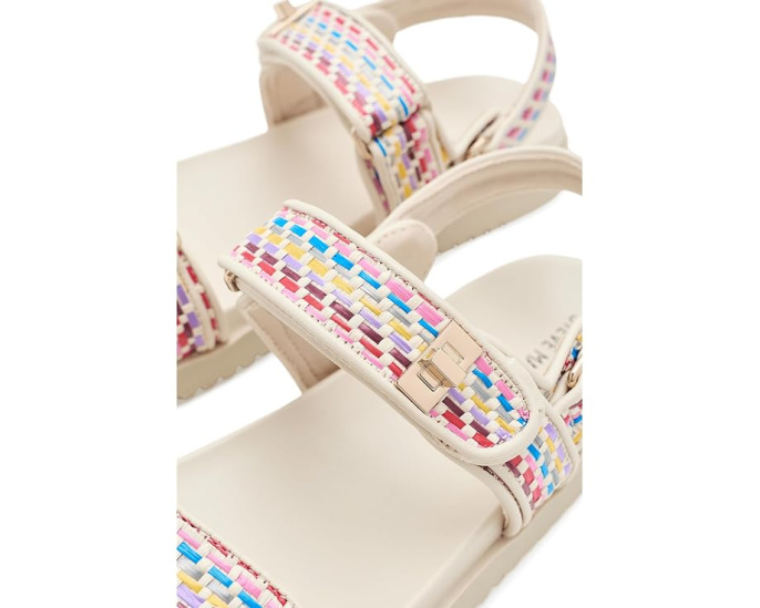 Детские сандалии Steve Madden Mona с регулируемыми ремешками и плоской подошвой