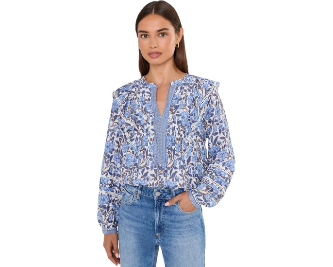 Топ Maren от Vineyard Vines с рюшами