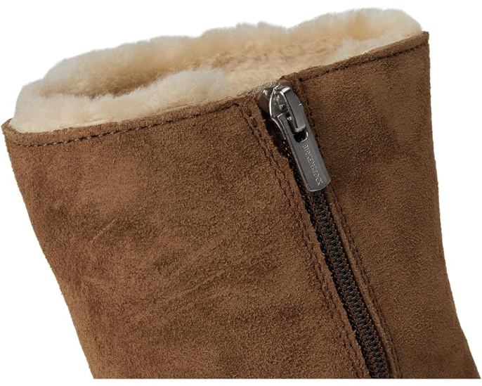 Ботинки Birkenstock Uppsala Zip Shearling с овчиной на молнии