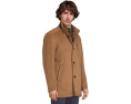 Шерстяное пальто Johnston & Murphy Upton Car Coat с отстегивающимся нагрудником