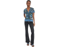 Футболка The Janie Favorite Button Neck Tee Delmira от Johnny Was