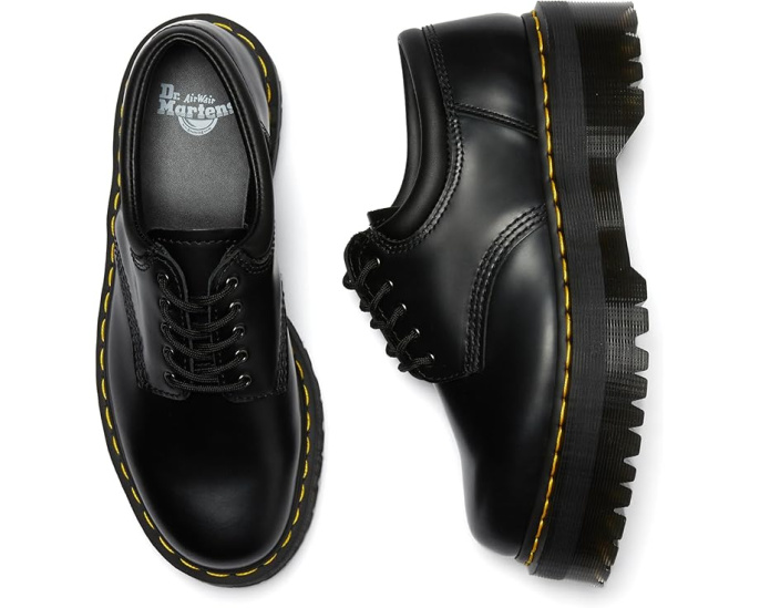 Туфли на платформе Dr. Martens 8053 Platform с глянцевой кожей