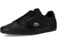 Кроссовки Lacoste Chaymon Tonal с кожаным верхом и контрастной окантовкой