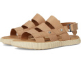 Сандалии SOREL Ona Ave™ Slingback Flat с ремешком на липучке и стелькой из ЭВА