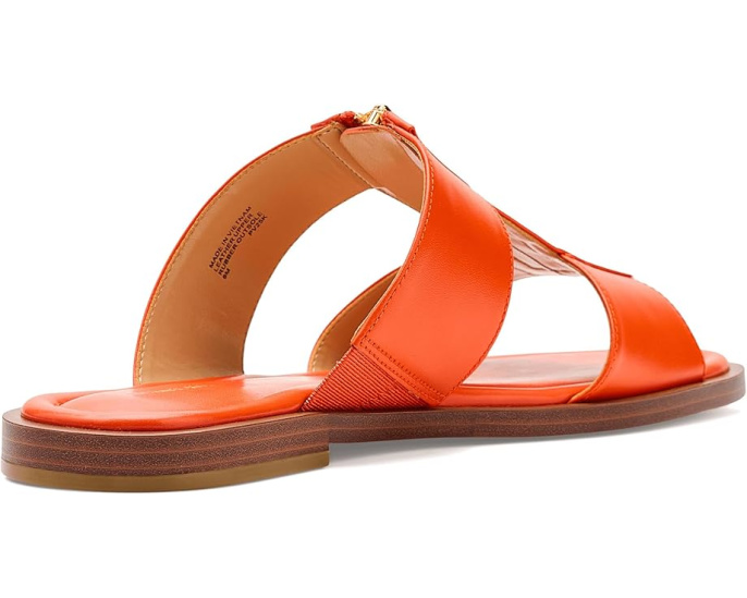 Сандалии Berkley Flat от MICHAEL Michael Kors с молнией и открытым мысом