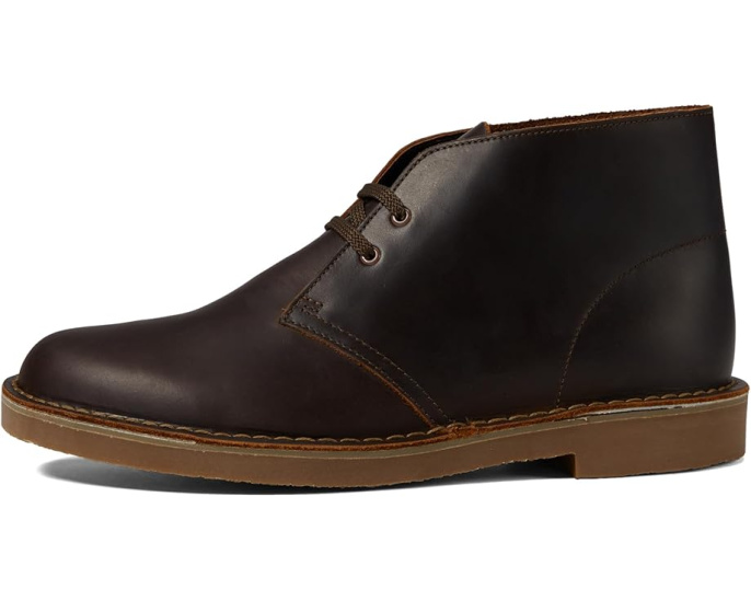 Ботинки Clarks Bushacre 3 чукка на шнуровке с резиновой подошвой