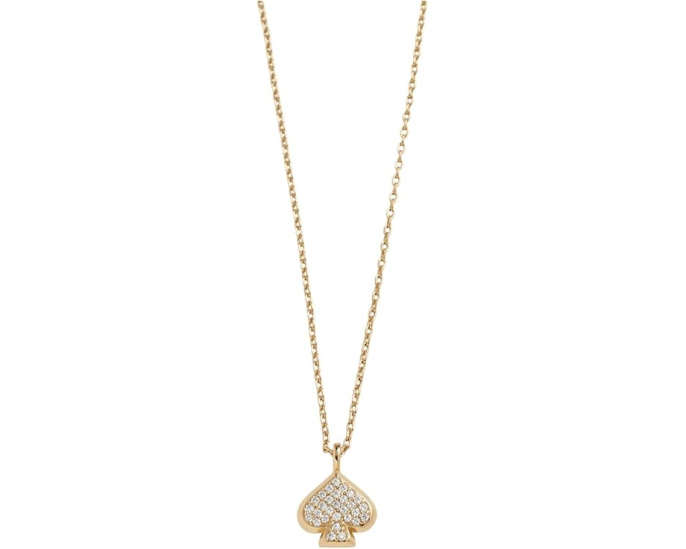 Мини-подвеска Kate Spade New York Everyday Spade Pave с кристаллами