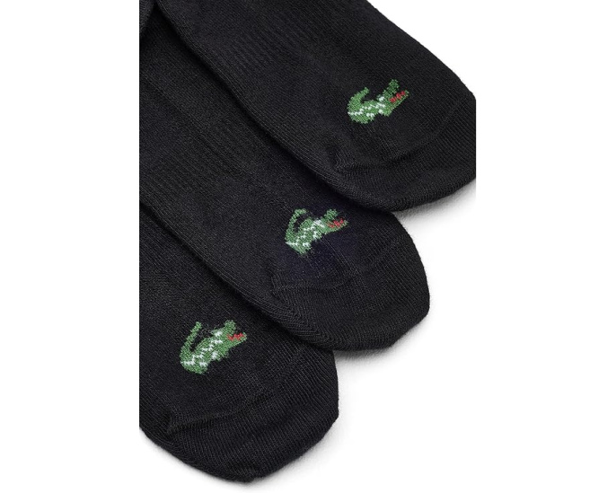 3 пары низких носков Lacoste