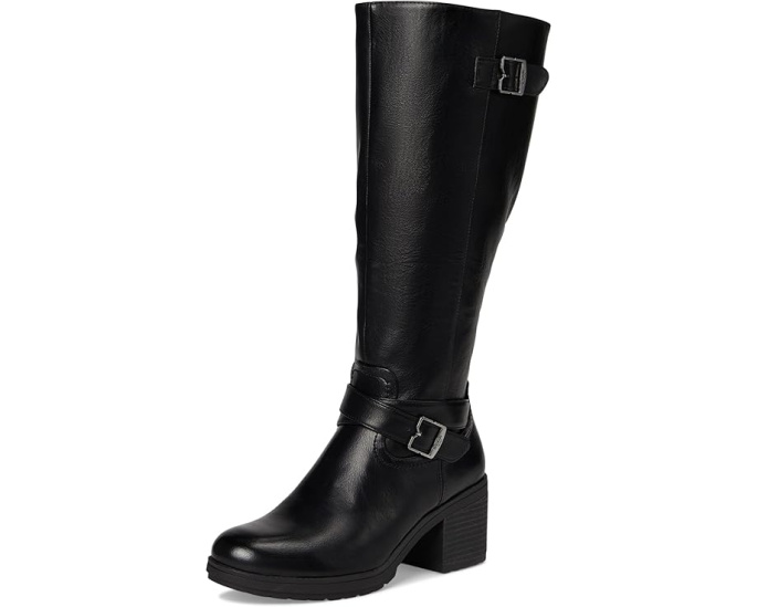 Высокие сапоги Dr. Scholl's Prairie Zip на молнии с ремешком и устойчивым каблуком