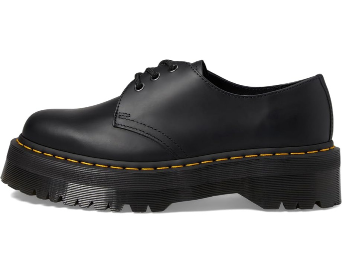 Туфли Dr. Martens 1461 Quad Smooth Leather на платформе