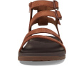 Высокие сандалии Chaco Lowdown Leather Strappy High из мягкой замши
