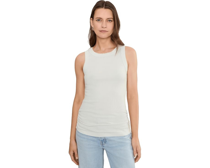 Топ Halley Ruched Side Tank Michael Stars с драпировкой по бокам