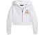 Детский худи Polo Bear Terry Boxy Full Zip Hoodie от Polo Ralph Lauren в белом цвете
