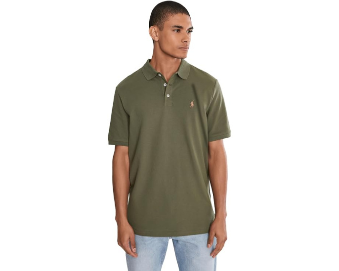 Поло Polo Ralph Lauren Classic Fit Stretch Mesh с коротким рукавом