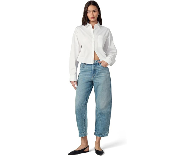 Джинсы Joe's Jeans The Wilder с расслабленным клешем и пятью карманами