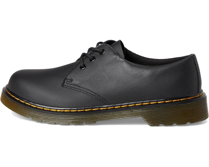 Оксфорды Dr. Martens 1461 для детей из цельнозерновой кожи